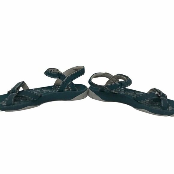Clarks Sport Sandals Blue Ankle Strap 7.5 - Picture 6 of 8